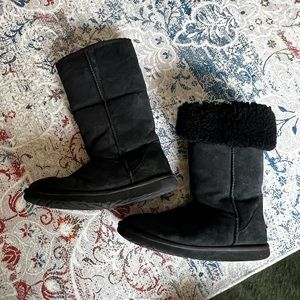 Ugg classic tall black winter boots